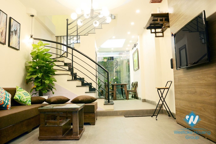 New house with 03 bedrooms for rent in Lac Long Quan st, Tay Ho District 